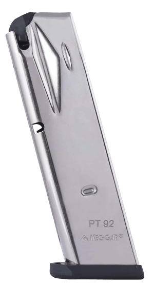 Mec-Gar PT9215N Taurus PT92/99 15rd 9mm Compatible w/ Taurus PT92/99 Nickel
