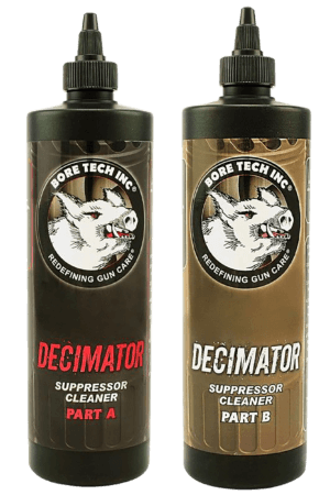 Bore Tech BTCQ30816AB Decimator Suppressor Cleaner A & B 16oz