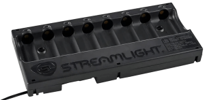 Streamlight 20233 8-Unit Bank Charger  12V DC with Batteries