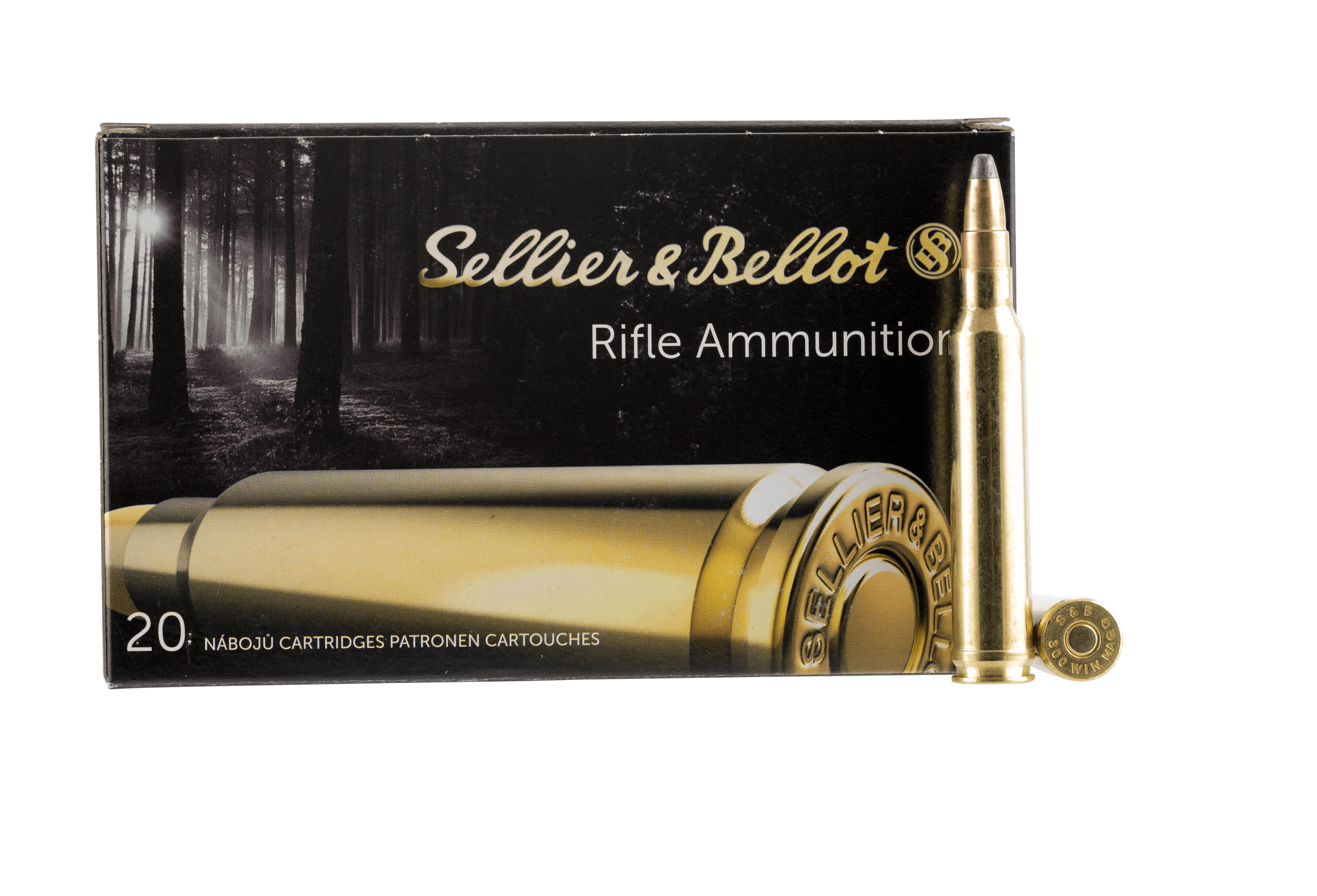 Sellier & Bellot SB300B Rifle 300 Win Mag 180 gr Soft Point Cut Through Edge 20rd Box Sellier & Bellot SB300B Rifle 300 Win Mag 180 gr Soft Point Cut Through Edge 20rd Box