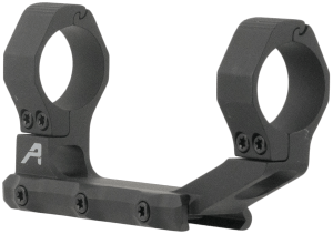 Aero Precision APRA210100 Ultralight Scope Mount/Ring Combo Black Anodized Aluminum 1" Tube Fits AR-15 1913 Picatinny Rail Mount