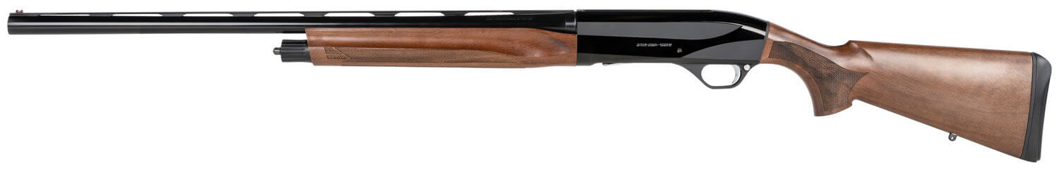 Retay USA GORPLBLK26 Gordion Upland Inertia Plus 12 Gauge 4+1 (2.75") 3" 26" Deep Bore Drilled Barrel Polished Black Anodized Finish Oiled Walnut Stock w/Integrated Sling Swivel Mount TruGlo Red Fiber Optic Front Sight - Image 2
