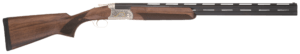 TriStar 33136 Trinity II Over/Under 28 Gauge Break Open 3″ 2rd 28″ Blued Barrel  Silver Steel Rec  Deluxe Walnut Furniture  Fiber Optic Sight  5 Chokes