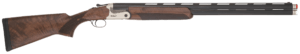 TriStar 33160 Cypher  Over/Under 12 Gauge 3″ 2rd 28″ Blued Chrome-Lined  Stainless Steel Rec  Deluxe Walnut Furniture  Fiber Optic Sight  5 Ext. Chokes