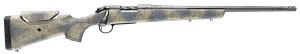 Bergara Rifles B14S802 B-14 Wilderness Sierra 6.5 Creedmoor 4+1 20" Sniper Gray Cerakote #5 Fluted Threaded Barrel Sniper Gray Cerakote Steel Receiver Wilderness Camo w/Black Webbing Fixed w/SoftTouch Synthetic Stock
