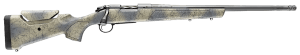Bergara Rifles B14S804 B-14 Wilderness Sierra 22-250 Rem 4+1 20" Sniper Gray Cerakote #5 Fluted Threaded Barrel Sniper Gray Cerakote Steel Receiver Wilderness Camo w/Black Webbing Fixed w/SoftTouch Synthetic Stock
