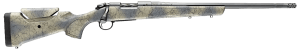 Bergara Rifles B14S805 B-14 Wilderness Sierra 6 Creedmoor 4+1 20" Sniper Gray Cerakote #5 Fluted Threaded Barrel Sniper Gray Cerakote Steel Receiver Wilderness Camo w/Black Webbing Fixed w/SoftTouch Synthetic Stock