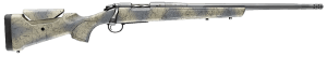 Bergara Rifles B14L802 B-14 Wilderness Sierra 270 Win 4+1 22" Sniper Gray Cerakote #5 Fluted Threaded Barrel Sniper Gray Cerakote Steel Receiver Wilderness Camo w/Black Webbing Fixed w/SoftTouch Synthetic Stock