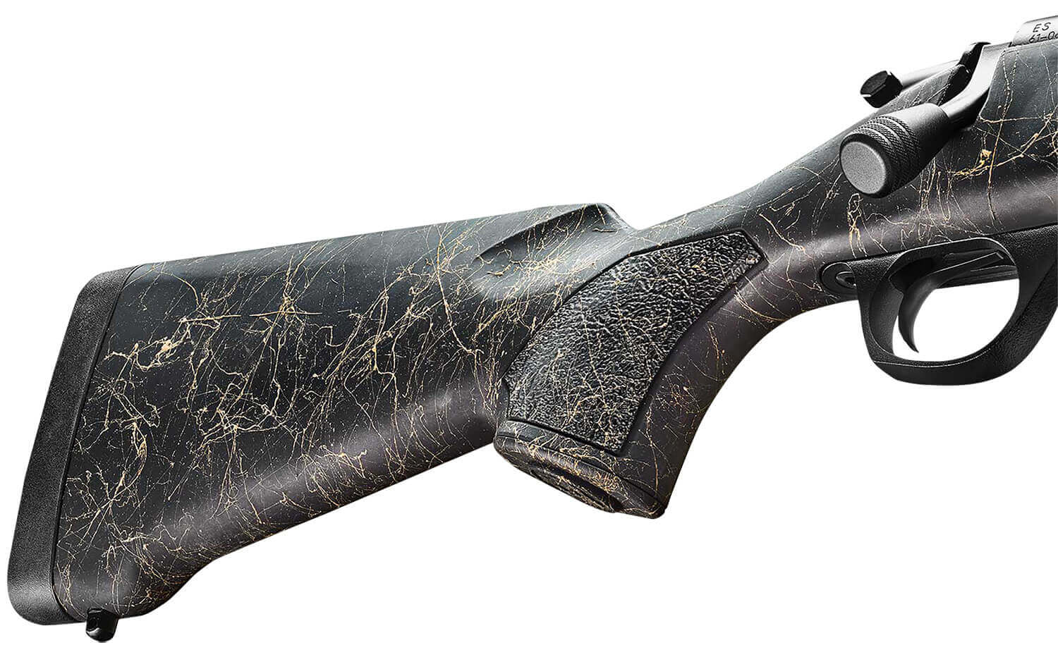 Bergara Rifles B14S902 B-14 Stoke 6.5 Creedmoor 4+1 20" Graphite Black Cerakote #4.5 Contour Threaded Barrel Graphite Black Cerakote Drilled & Tapped Steel Receiver Black Webbed Tan Sporter Synthetic Stock - Image 3