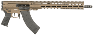 CMMG 86A170BMB Dissent MK47 7.62x39mm 30+1  16.10" Black Armor Cerakote Steel Threaded Barrel  Midnight Bronze Cerakote 1913 Picatinny Rail End Receiver  CMMG Zeroed Grips  CMMG Zeroed 60/90 Degree Safety  Ambidextrous
