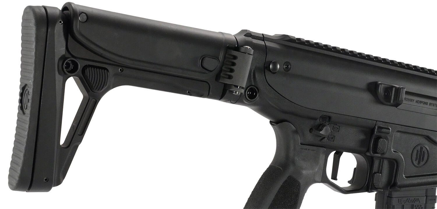 Primary Weapons U2E14RA111F UXR Elite 223 Wylde 14.50″ Black Chrome Lined Barrel Black Anodized w/Picatinny Rail Aluminum Receiver M-LOK Handguard Black Synthetic Folding w/Adj Cheek & LOP Stock Ambidextrous Primary Weapons U2E14RA111F UXR Elite 223 Wylde 14.50″ Black Chrome Lined Barrel Black Anodized w/Picatinny Rail Aluminum Receiver M-LOK Handguard Black Synthetic Folding w/Adj Cheek & LOP Stock Ambidextrous