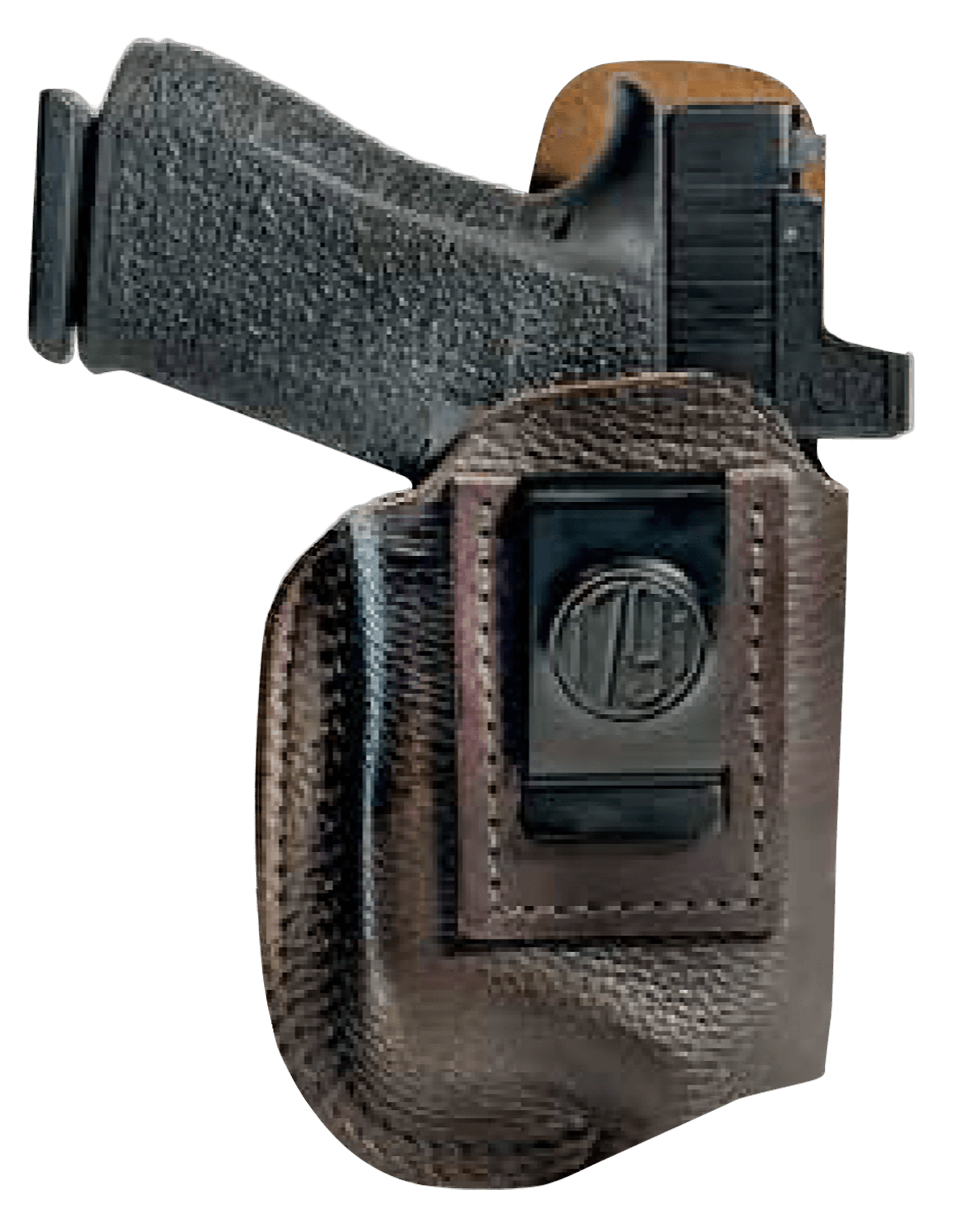 1791 Gunleather ORLBFCD4BRWR Fair Chase Light Bearing IWB Size 04 Brown Leather