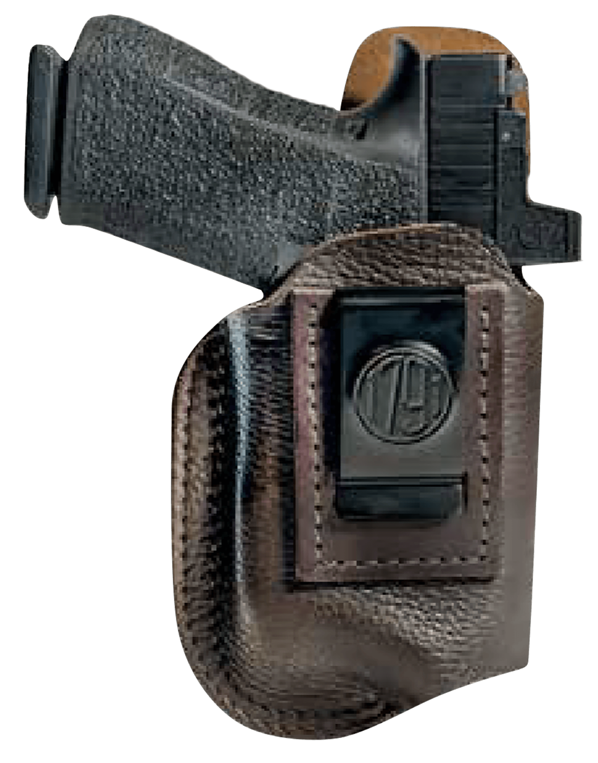 1791 Gunleather ORLBFCD5BRWR Fair Chase Light Bearing IWB Size 05 Brown Leather