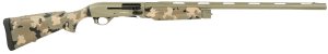 T R Imports A21228OS3 Alpha 2 12 Gauge 3" 4+1 28" Green Cerakote Chrome Lined Vent Rib Barrel & Steel Receiver Old School Camo Synthetic Fixed Stock