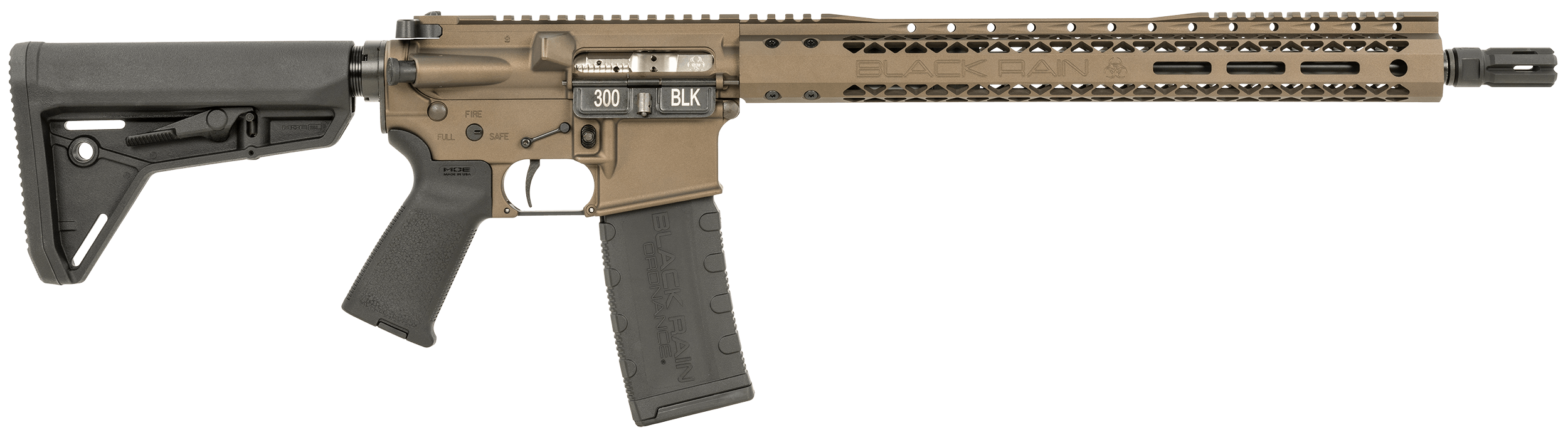 Black Rain Ordnance BROSSP300BLKMB Spec 15+ SSP 300 Blackout 30+1 16″ Black Nitride Chrome Moly Barrel Midnight Bronze Cerakote Spec 15 Aluminum Receiver 15″ Slim M-LOK Handguard Black Adjustable Magpul SL Stock & Magpul MOE Grip Black Rain Ordnance BROSSP300BLKMB Spec 15+ SSP 300 Blackout 30+1 16″ Black Nitride Chrome Moly Barrel Midnight Bronze Cerakote Spec 15 Aluminum Receiver 15″ Slim M-LOK Handguard Black Adjustable Magpul SL Stock & Magpul MOE Grip