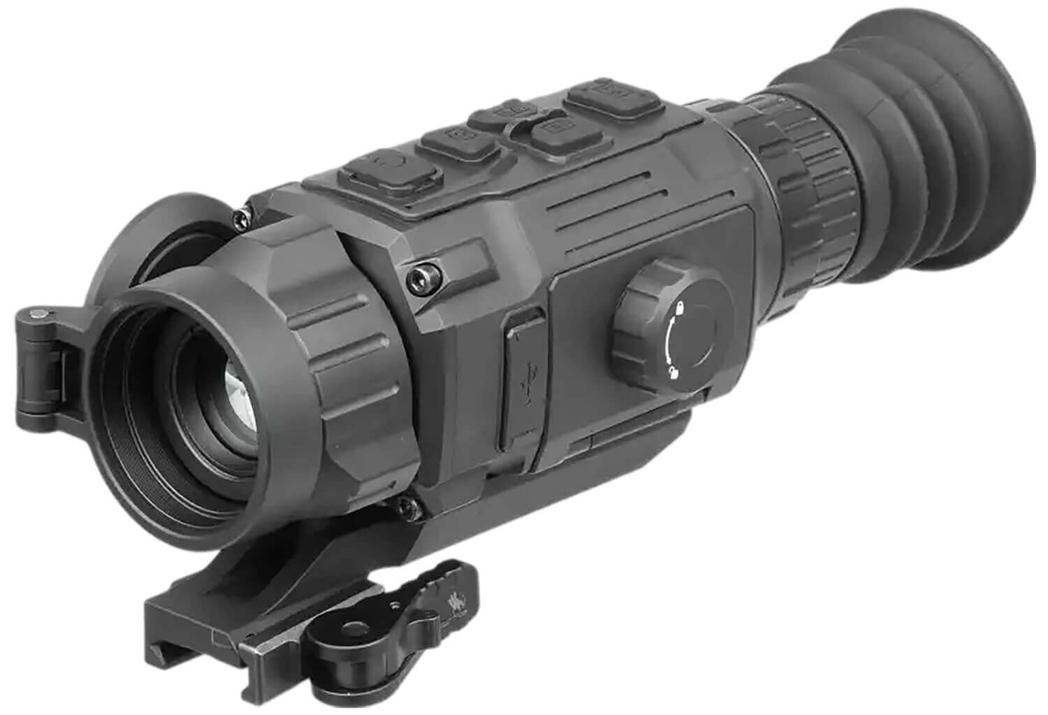 AGM Global Vision 314218550204R221 RattlerV2 Thermal Black 3.5-28x 25mm Multi Reticle Digital 1x/2x/4x/8x Zoom 256x192 50 Hz Resolution - Image 2