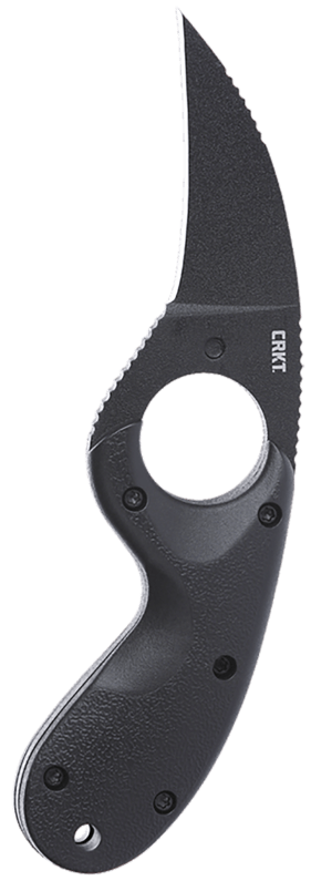CRKT 2516K Bear Claw 2.39″ Fixed Hawkbill Plain Black Powder Coated AUS-8A SS Blade Black Textured GRN Handle CRKT 2516K Bear Claw 2.39″ Fixed Hawkbill Plain Black Powder Coated AUS-8A SS Blade Black Textured GRN Handle