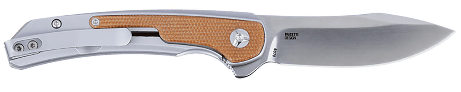 CRKT 6070 Padawan 3.01" Folding Wharncliffe Plain Brushed Satin 14C28N Steel Blade SS w/G10 Coyote Tan Overlays Handle - Image 2