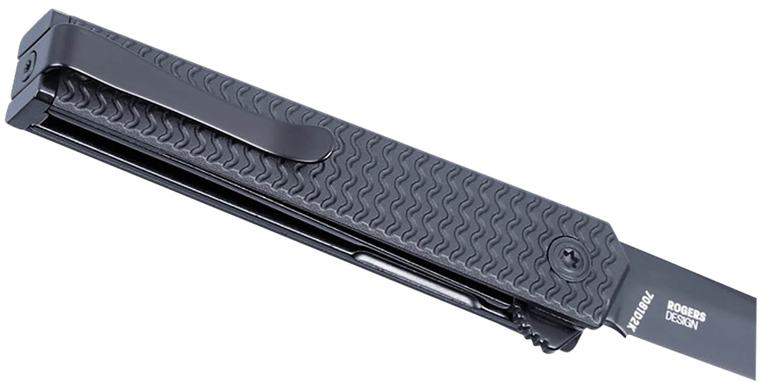 CRKT 7081D2K CEO Microflipper 2.36″ Folding Drop Point Plain Black TiNi D2 Steel Blade Black Textured Aluminum Handle CRKT 7081D2K CEO Microflipper 2.36″ Folding Drop Point Plain Black TiNi D2 Steel Blade Black Textured Aluminum Handle