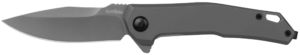 Kershaw 5570 Helitack 3.26ā³ Flipper Drop Point Plain Gray PVD Coated 8Cr13MoV SS Blade Gray PVD Stainless Steel Handle Kershaw 5570 Helitack 3.26ā³ Flipper Drop Point Plain Gray PVD Coated 8Cr13MoV SS Blade Gray PVD Stainless Steel Handle