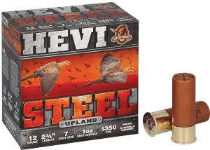 HEVI-Shot HS61227  Upland 12 Gauge 2.75" 1 oz 25rd Box