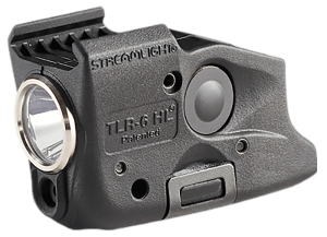 Streamlight 69343 TLR-6 HL Gun Light  Black 300 Lumens White LED/Red Laser Glock Gen 3/4/5