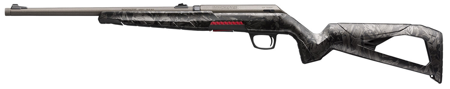 Winchester Repeating Arms 525209186 Xpert SR Full Size 17 WSM 8+1 16.50" Gray Perma-Cote Threaded Sporter Barrel Drilled & Tapped Gray Perma-Cote Steel Receiver Adj Cheek Piece & LOP Carbon Gray Hydrographic Synthetic Stock - Image 2