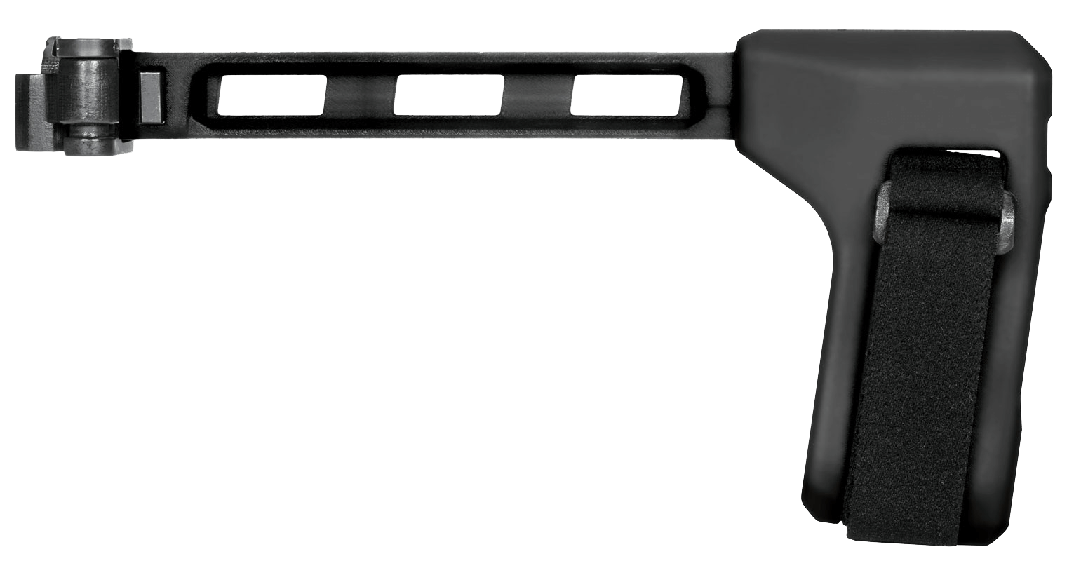 SB Tactical FS1913 FS1913 Side Folding Black Synthetic with 9.60″ OAL & Nylon Strap for AR-Platform with 1913 Picatinny Rail (Tube Not Included) SB Tactical FS1913 FS1913 Side Folding Black Synthetic with 9.60″ OAL & Nylon Strap for AR-Platform with 1913 Picatinny Rail (Tube Not Included)