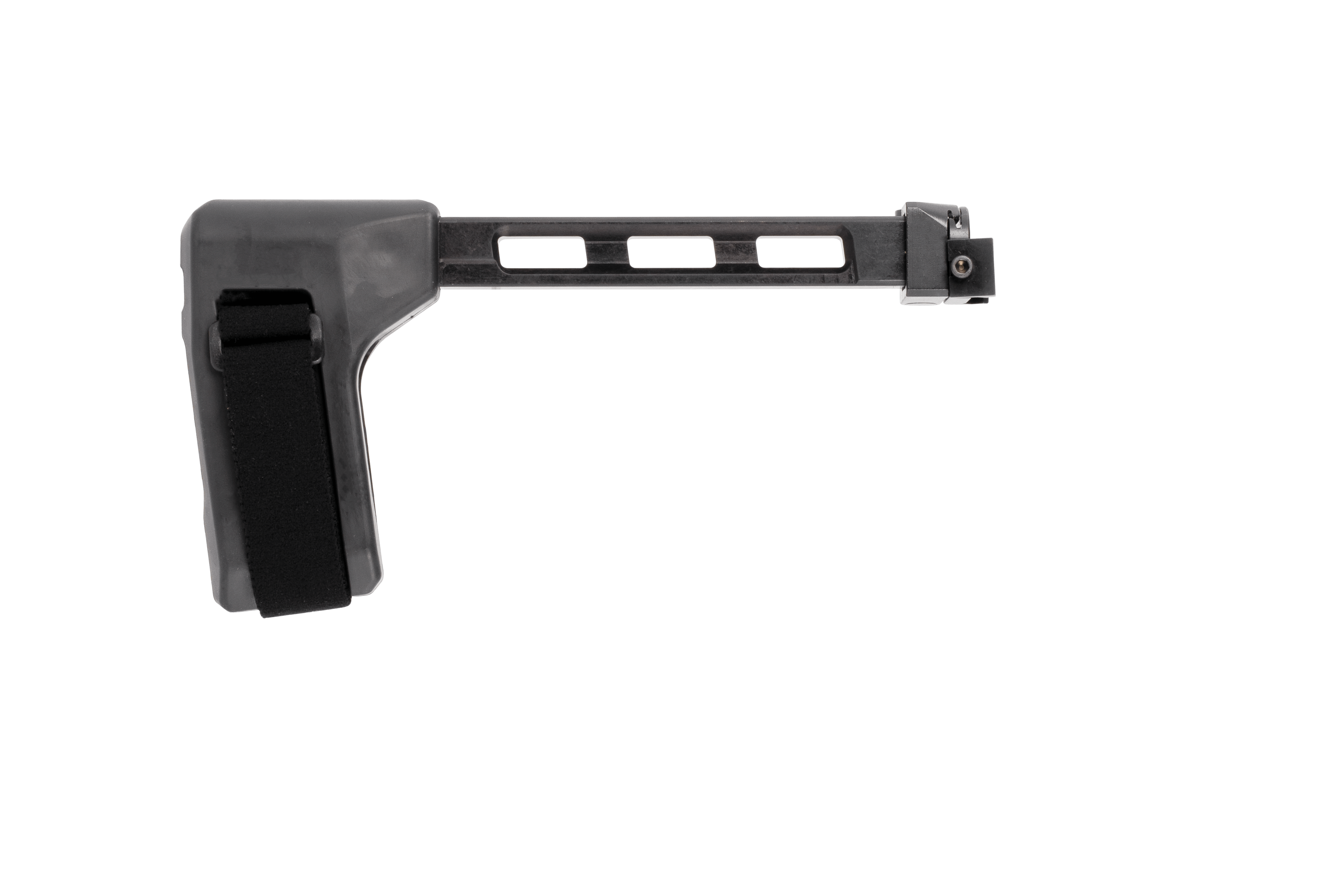 SB Tactical FS1913A01SB SBT Side Folding Black Synthetic with Hinge 9.25″ OAL & Nylon Strap for AR-Platform with 1913 Picatinny Rail (Tube Not Included) SB Tactical FS1913A01SB SBT Side Folding Black Synthetic with Hinge 9.25″ OAL & Nylon Strap for AR-Platform with 1913 Picatinny Rail (Tube Not Included)