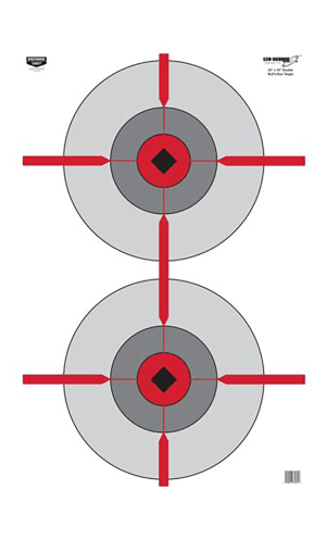 Birchwood Casey 37031 EZE-Scorer Bullseye Paper Target 23" x 35" 100 Per Pkg