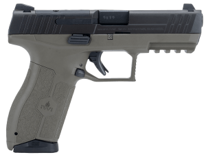 IWI US M9ORP10TODNS MASADA Full Size 9mm Luger 10+1 4.60" Black Threaded Barrel Black Optic Ready/Serrated Steel Slide OD Green Polymer Frame w/Picatinny Rail OD Green w/Interchangeable Backstrap Grip Ambidextrous