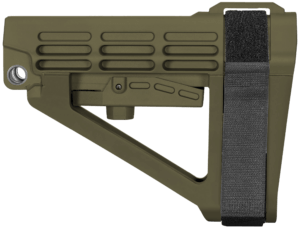 SB Tactical SBA4X04SB SBA4 X OD Green Adjustable Synthetic AR-Platform SB Tactical SBA4X04SB SBA4 X OD Green Adjustable Synthetic AR-Platform