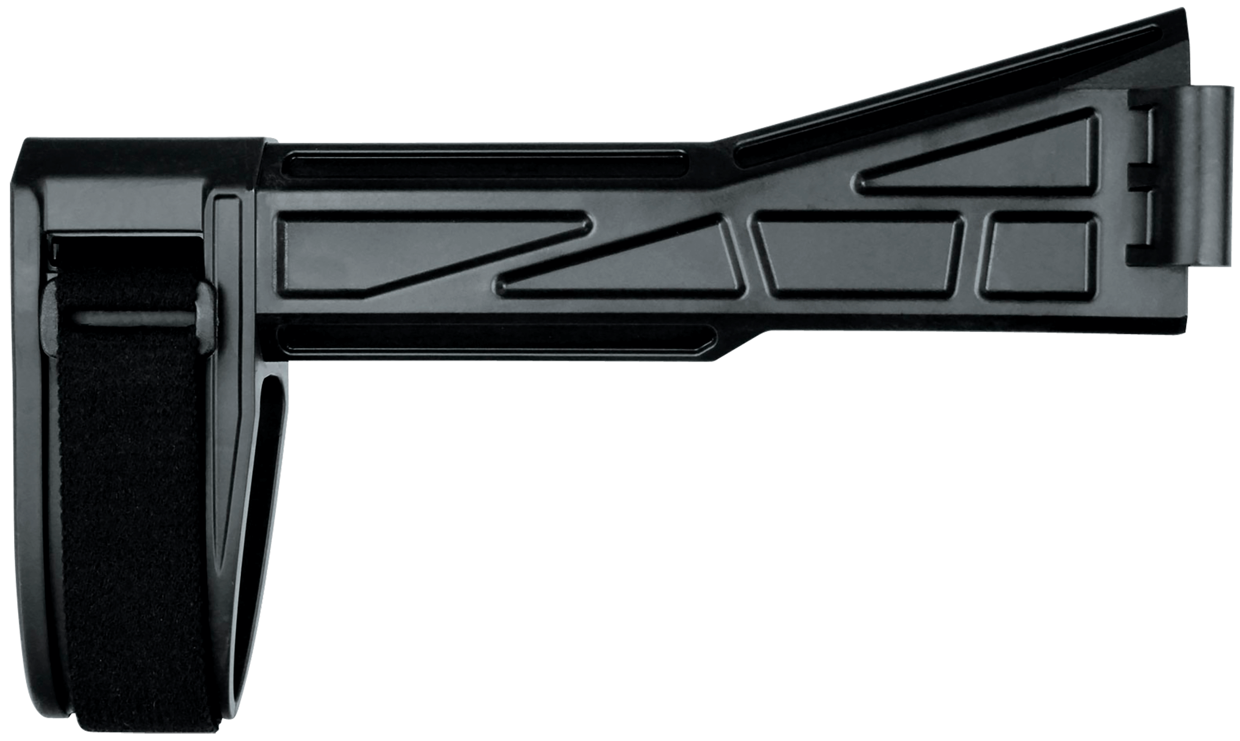 SB Tactical SBT201SB SBT-G2 Fixed Right Side Folding Black Synthetic for H&K UMP B&T APC LWRCi SMG45 (Tube Not Included) SB Tactical SBT201SB SBT-G2 Fixed Right Side Folding Black Synthetic for H&K UMP B&T APC LWRCi SMG45 (Tube Not Included)
