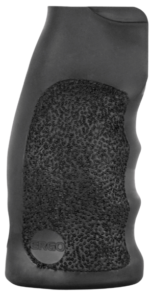 Ergo 4020BK TDX-0 Tactical Deluxe Flat Top Zero Degree Angle  Black Suregrip Rubber for AR-Platform & Precision Rifles