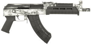 Century Arms HG7673N Draco (Romanian Made) 7.62x39mm 30+1 6.25″ Threaded Barrel Distressed White Stamped Rec Magpul Furniture Enhanced Trigger Group Century Arms HG7673N Draco (Romanian Made) 7.62x39mm 30+1 6.25″ Threaded Barrel Distressed White Stamped Rec Magpul Furniture Enhanced Trigger Group