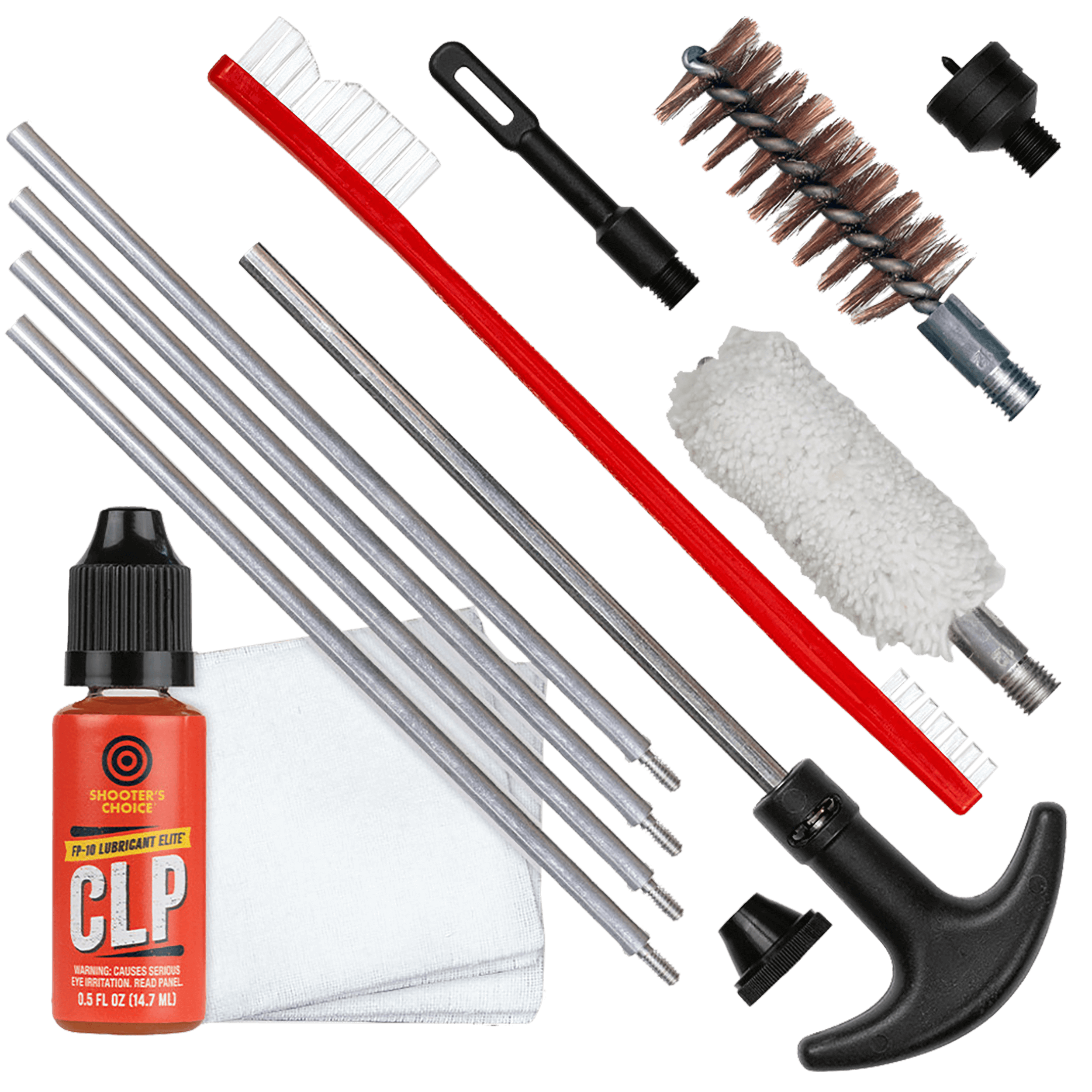 Shooters Choice SHFSRK12 Gun Rod Cleaning Kit Shotgun 12 Gauge Shooters Choice SHFSRK12 Gun Rod Cleaning Kit Shotgun 12 Gauge