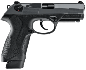 Beretta USA JXF9G10SD PX4 G-SD  Full Size Frame 9mm Luger 10+1 4″ Black Inox Heavy Contour Rotating Barrel  Black Bruniton Serrated Steel Slide  Black Polymer Frame w/Picatinny Rail
