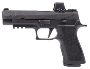 Sig Sauer 320XF9BXR3RXX P320 XFull w/Romeo-X Full Size 9mm Luger 10+1/17+1 4.70" Black Carbon Steel Barrel Black Nitron Optic Cut/Serrated Stainless Steel Slide Black Steel Frame w/Beavertail & Picatinny Rail Sig ROMEO-X Reflex Sight