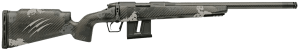 Fierce Firearms FRR22LR18BP Carbon Razor 22 LR 10+1 18" Black Cerakote C3 Carbon Fiber Threaded Barrel  Black Cerakote Drilled & Tapped Steel Receiver  LR Raised Negative Comb Phantom Camo Carbon Fiber Stock