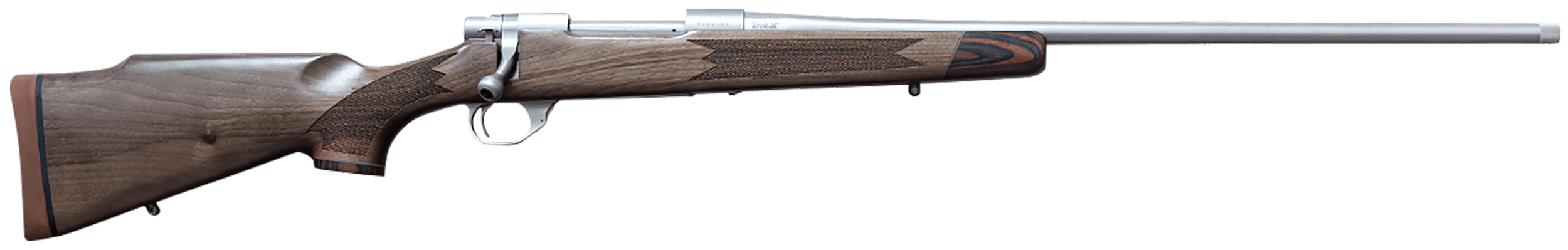 Howa HWH65CSLUX M1500 Super Deluxe Full Size 6.5 Creedmoor 4+1 22" Black Threaded Barrel Black Drilled & Tapped Steel Receiver Turkish Walnut Fixed Stock