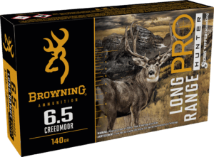 Browning Ammo B192500652 Long Range Pro 6.5Creedmoor 140gr 20rd Box Browning Ammo B192500652 Long Range Pro 6.5Creedmoor 140gr 20rd Box