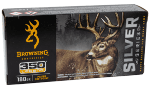 Browning Ammo B192603501 Silver 350Legend 180gr Plated Soft Point 20rd Box Browning Ammo B192603501 Silver 350Legend 180gr Plated Soft Point 20rd Box