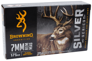 Browning Ammo B192600071 Silver 7mm Rem Mag 175 gr 20rd Box Browning Ammo B192600071 Silver 7mm Rem Mag 175 gr 20rd Box