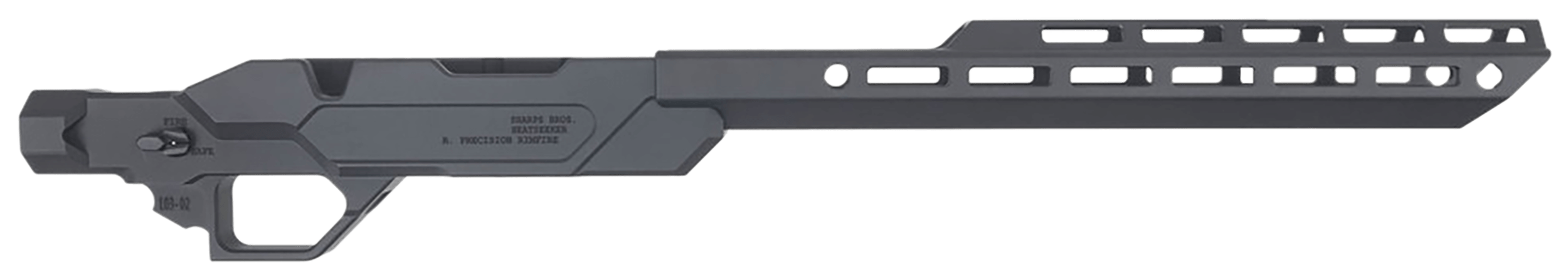 Sharps Bros SBC08 Heatseeker Matte Black Cerakote Fits Ruger Precision Rimfire Bolt Action Sharps Bros SBC08 Heatseeker Matte Black Cerakote Fits Ruger Precision Rimfire Bolt Action