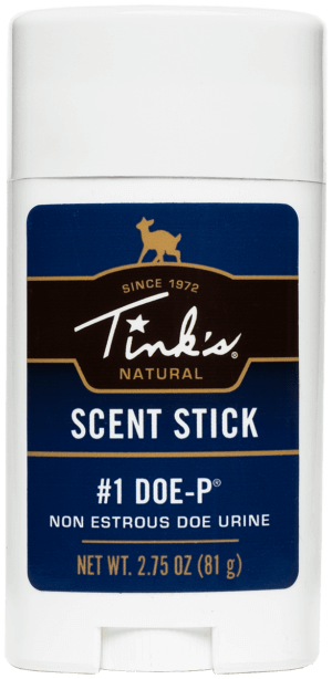Tinks W6248 #1 Doe-P Scent Stick Calming Stick Natural 2.75 oz Tinks W6248 #1 Doe-P Scent Stick Calming Stick Natural 2.75 oz