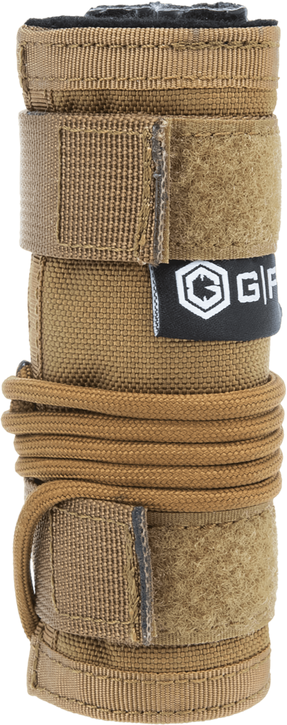 GPS Bags GPST80022LR5T Tactical Suppressor Cover 22 LR 1000D Nylon Tan