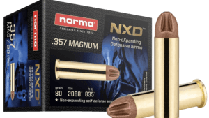 Norma Ammunition 611640020 357 Mag 80 gr NXD 20rd Box Norma Ammunition 611640020 357 Mag 80 gr NXD 20rd Box