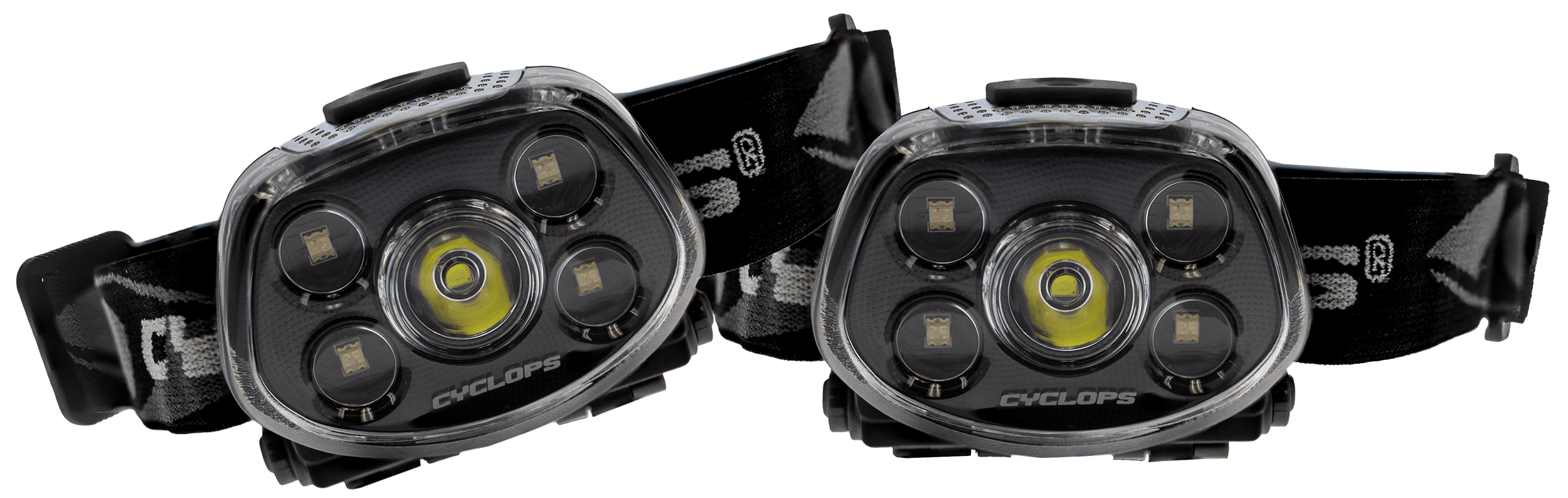 Cyclops CYC-HLFXP-2PK Force XP LED Headlamp Black 3.2/5.5/15/350 Lumens Red/Green Cree LED Cyclops CYC-HLFXP-2PK Force XP LED Headlamp Black 3.2/5.5/15/350 Lumens Red/Green Cree LED