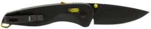 S.O.G SOG11411141 Aegis AT 3.13″ Folding Drop Point Plain Black TiNi Cryo D2 Steel Blade Black w/Moss Accents GRN Handle Peg Box Pkg S.O.G SOG11411141 Aegis AT 3.13″ Folding Drop Point Plain Black TiNi Cryo D2 Steel Blade Black w/Moss Accents GRN Handle Peg Box Pkg