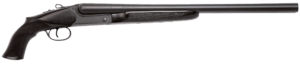 Chiappa Firearms 930.385 500  12 Gauge Break Open 2 20″ Black Side By Side Barrel  Black Receiver  Black Wood Stock  Includes Pistol Grip